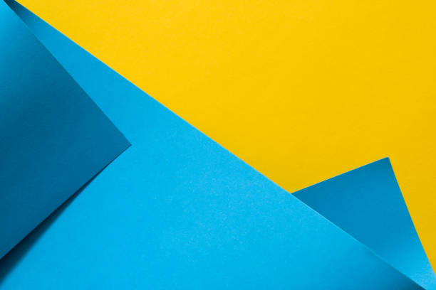 istock Abstract yellow and blue background, wallpaper 1313281414
