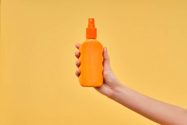 istock Woman on color background 1313283034