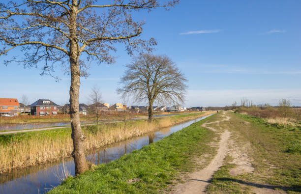 istock Walking path in nature reserve De onlanden in Eelderwolde 1313286888