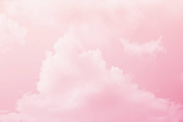 istock sweet pink fluffy cloudy sky , pastel gradient color , nature abstract background 1313287301