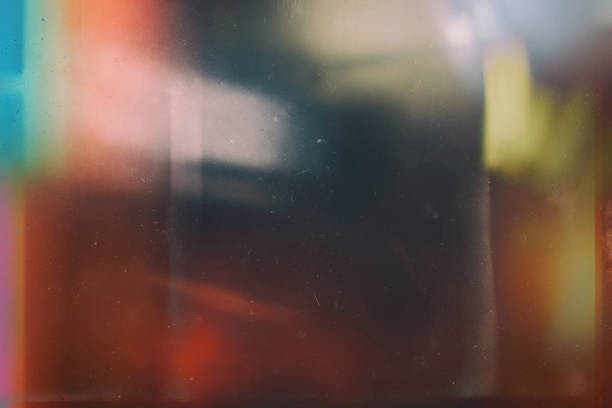 istock Background of retro film overly, image with scratch, dust and light leaks 1313292020
