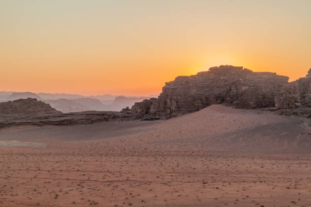istock Sunset in Wadi Rum Desert, Earth 1313297508