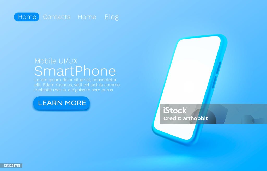 Mobile Display Vector Smartphone Mobile Screen Technology Mobile Display Light Vector Stock ...
