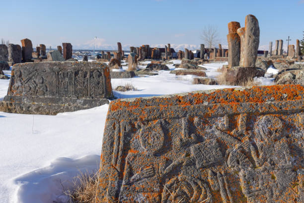 istock Noratus Cemetery, Armenia 1313300775