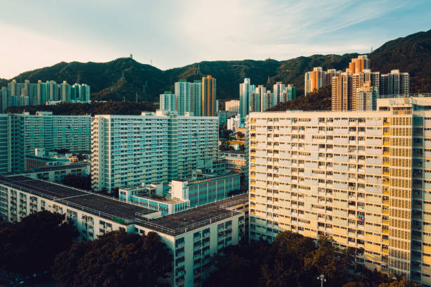 istock Hong Kong Skyline with dramatic sky 1313306054