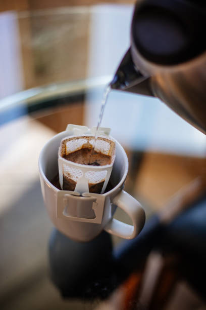 istock Brewing Pour Over Coffee at Home 1313316202