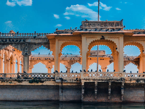 istock Pigeons on the palace 1313317540