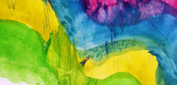 istock abstract colorful background with watercolor 1313318209