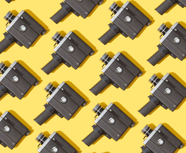 istock Vintage movie cameras 1313337358