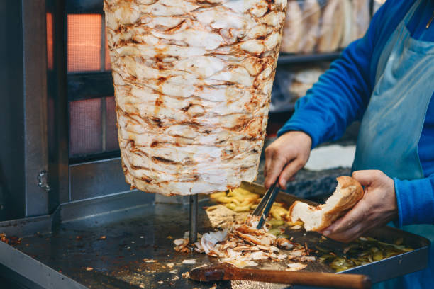 istock The process of preparing traditional Turkish fast food 1313339785