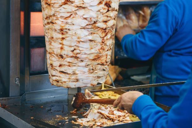 istock The process of preparing traditional Turkish fast food 1313339870