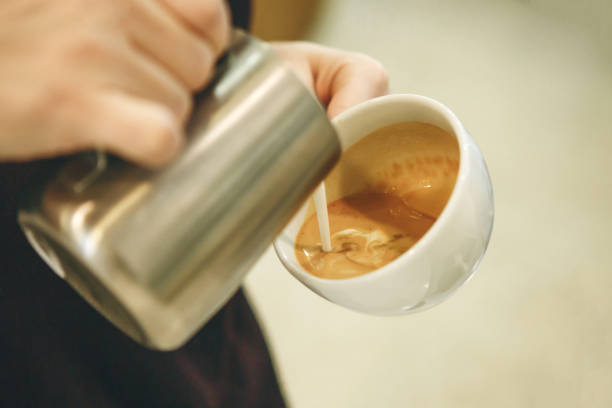 istock Barista makes delicious and aromatic coffee 1313341118