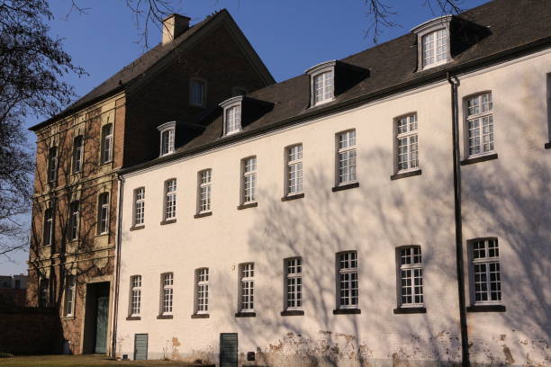 istock Sunny spring day at Brauweiler Abbey near Cologne 1313343025
