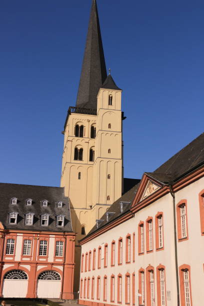 istock Sunny spring day at Brauweiler Abbey near Cologne 1313343630