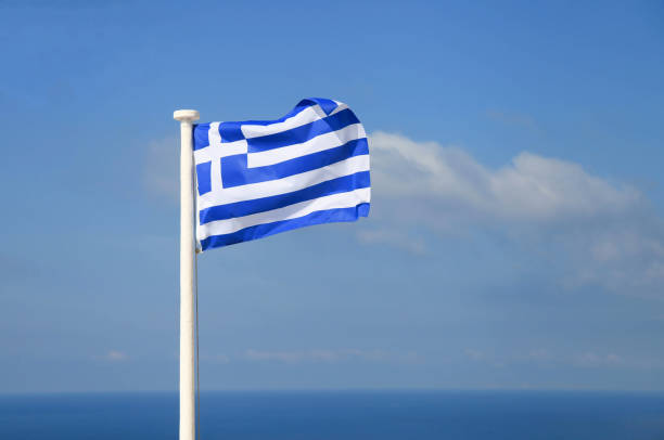 istock National flag of Greece 1313351689
