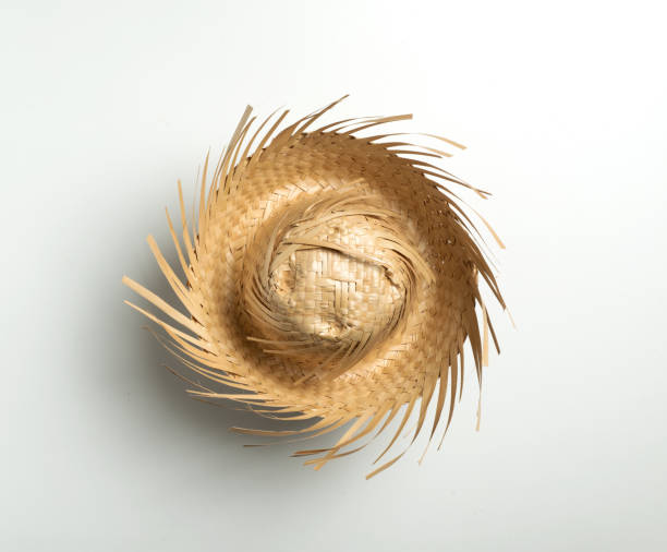 festa junina brésilienne, fêtes de juin. - chapeau de paille photos et images de collection