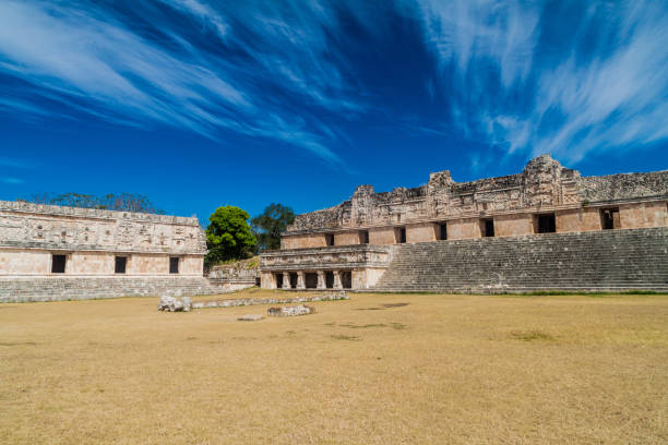 istock Nun's Quadrangle Cuadrangulo de las Monjas building complex at the ruins of the ancient Mayan city Uxmal, Mexi 1313370362