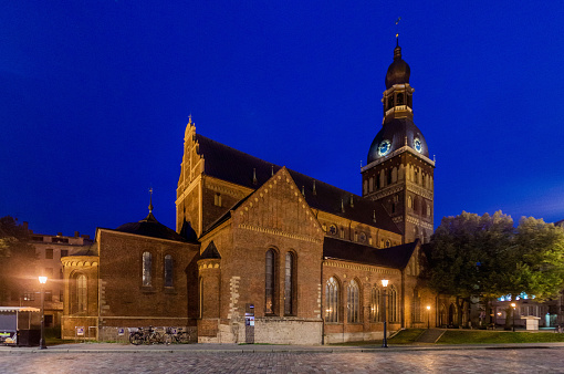Evangelical Lutheran cathedral in Riga, Latv