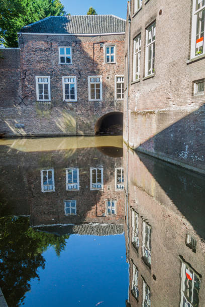 istock Old houses and a canal in Den Bosch, Netherlan 1313373453