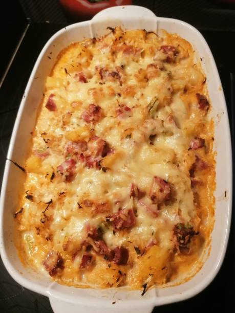 istock Sauerkraut casserole with potatoes and smoked pork 1313393552