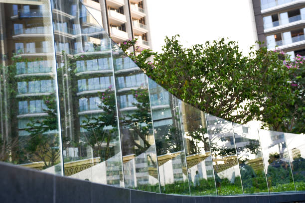 istock tempered laminated glass railing balustrade panels frame less ,safety glass for modern architectural buildings. 1313406282
