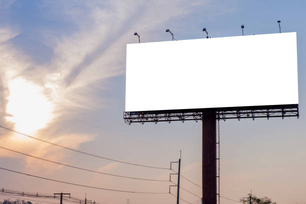 istock billboard blank for advertising poster or blank billboard at night time for advertisement on road 1313406390