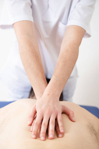 istock Physiotherapist treating a patient 1313410993