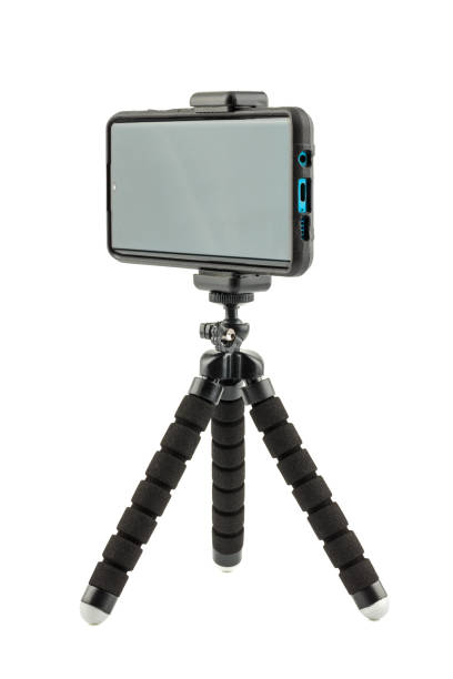 istock black cellphone in rugged rubber protective cover on small flexible tripod isolated on white 1313415858