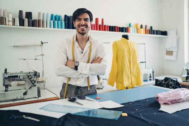 istock Male fashion designer 1313417115