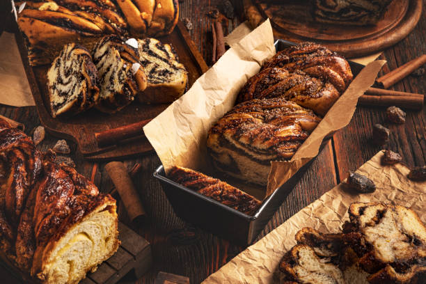 Babka sweet braided bread