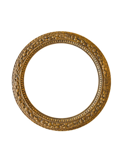 istock Old wooden picture frame 1313429074