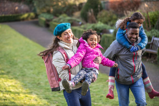 istock Fun Family Walks in the Park 1313430983