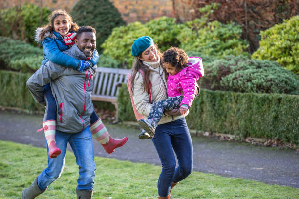 istock Family Walks in the Park 1313431552