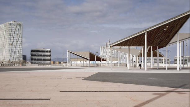 The mudac museum has moved to the new museum district \
