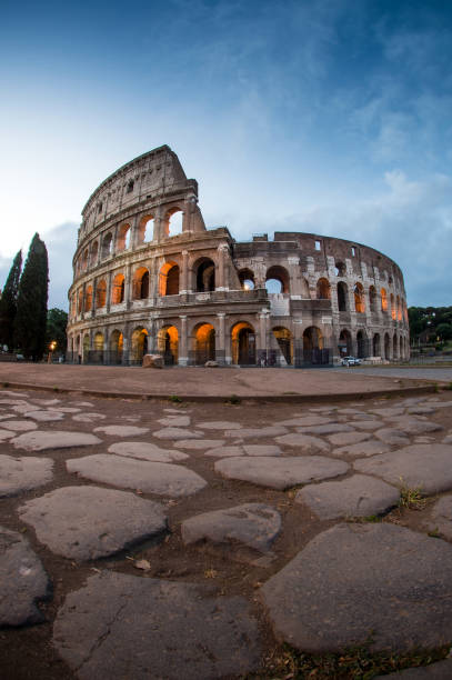 istock Rome Italy Collosseum at dawn e roman stones 1313437963