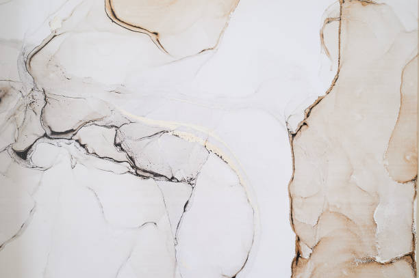 istock The texture of marble. Alcohol paints. minimalism 1313439099