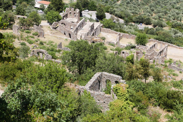 istock Medieval City Mystras 1313442276