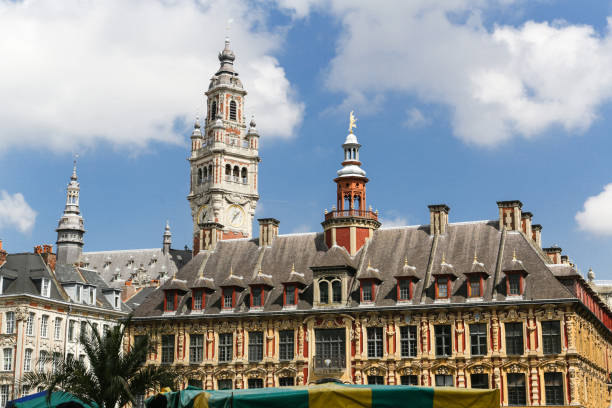 istock Grand Place Lille 1313442344