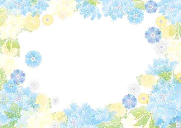 Summer color Japanese pattern frame Summer color Japanese pattern frame stipe stock illustrations