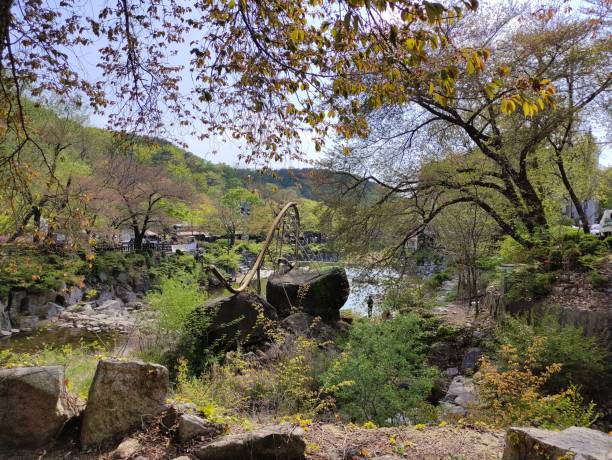 istock Spring at Anyang Art Park in Korea 1313454612