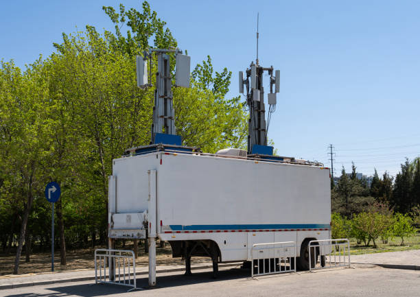 istock 5G Mobile Telecommunications Base Station Emergency Vehicle 1313459078