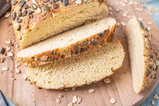 istock Sourdough bread,butter and tomato 1313462011