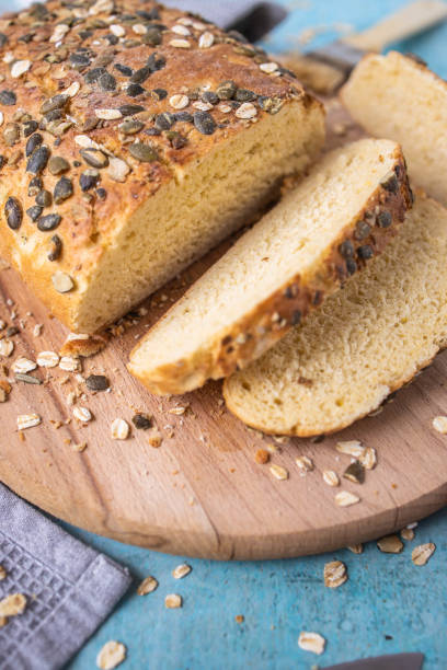 istock Sourdough bread,butter and tomato 1313462066