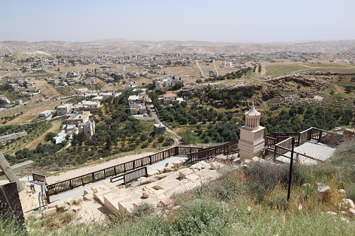 2021 April, from almost top of the mountain of Herodium.