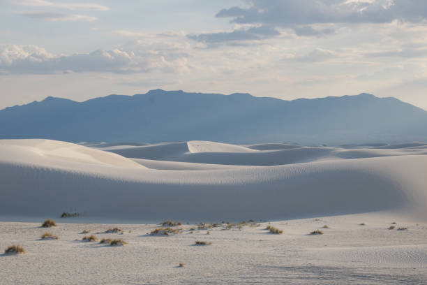 white sands national monument. - white sands national monument imagens e fotografias de stock