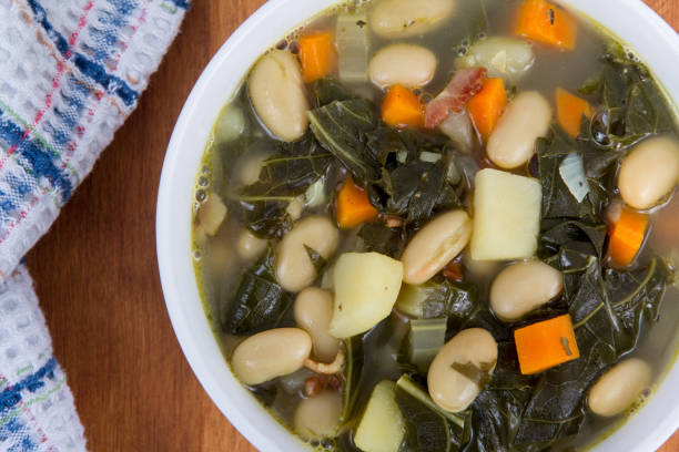 istock white bean bacon and kale soup bowl closeup 1313472359