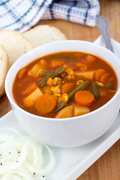 istock Vegetable stew bowl or gibelotte quebec meal 1313472415