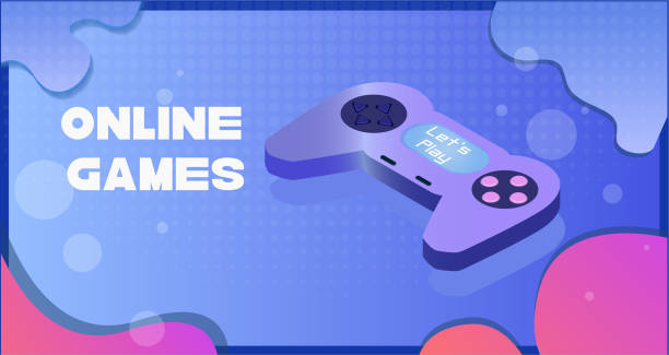 istock The concept of online games. The joystick controller. A gaming concept, a banner template for your website or ad. Modern isometric illustration. 1313479207