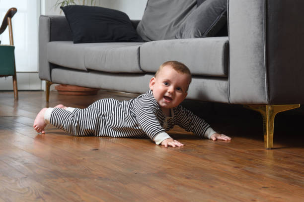 istock mother and baby at home 1313485730