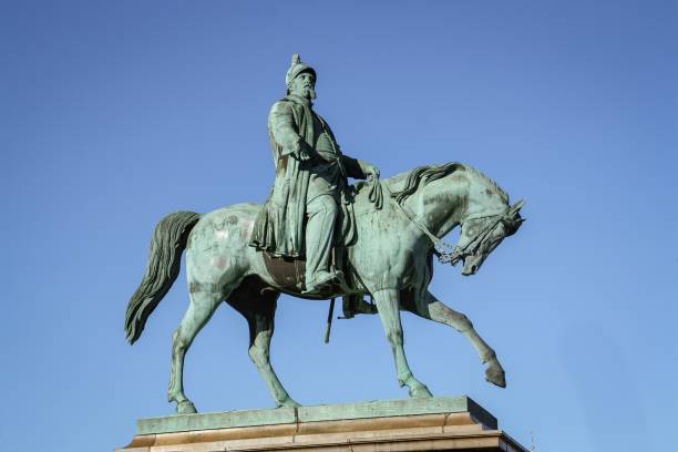 istock The bronze equestrian statue of Frederick VII. 1873. 1313496247